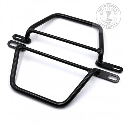 Supports de sacoches noir satiné Poderosa – Triumph Speed Twin 1200 / Thruxton 1200 (gauche + droite) Firstracer