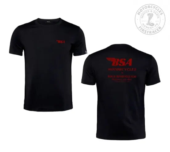 T-SHIRT Noir - BIRMINGHAM BSA Firstracer