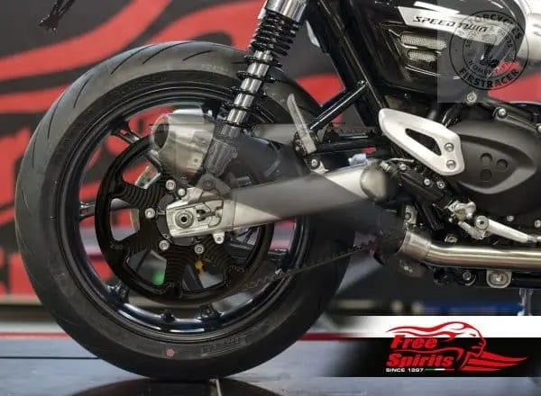 TRANSMISSION PAR COURROIE POUR TRIUMPH SPEED TWIN ET THRUXTON 1200 Firstracer