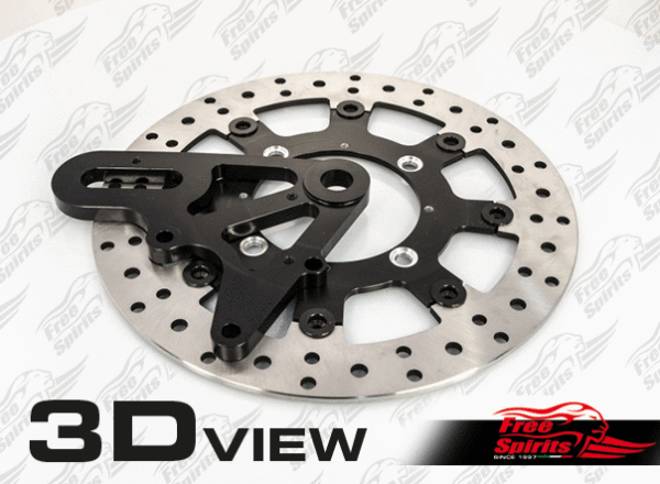 TRIUMPH STREET TWIN & STREET CUP – KIT DISQUE DE FREIN ARRIÈRE FLOTTANT ET PLAQUETTES CODE 305305WK Firstracer