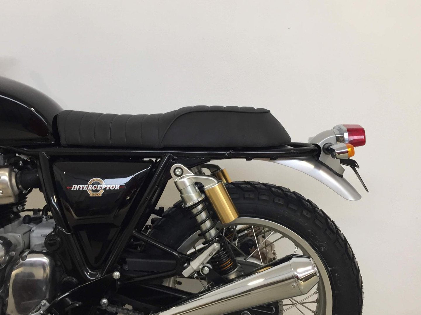 Garde-boue arrière en fibre de verre pour Royal Enfield Interceptor 650