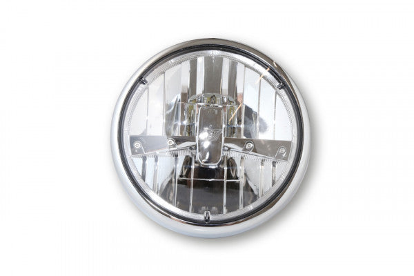 Feu avant LED HIGHSIDER 180 mm RENO TYPE 3 CHROME