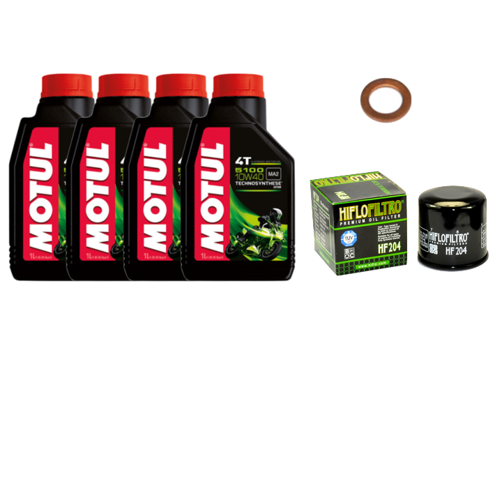 KIT VIDANGE MOTUL 5100 10W40 TRIUMPH HINCKLEY CLASSICS