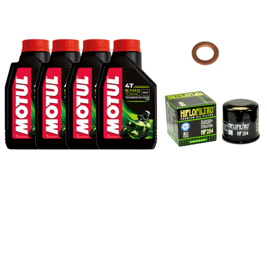 KIT VIDANGE MOTUL 5100 10W40 TRIUMPH HINCKLEY CLASSICS