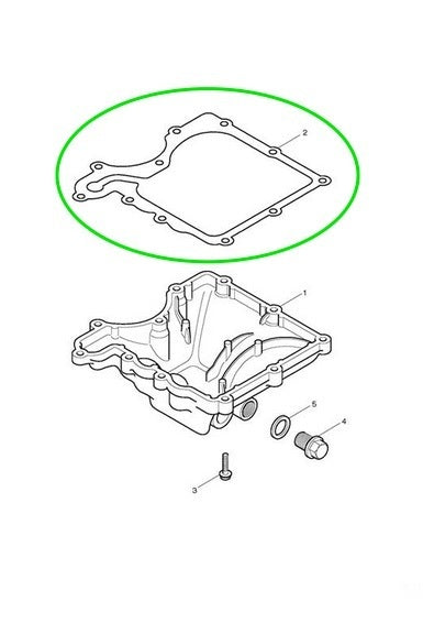 Joint de Carter Huile Triumph Twin Hinckley Jusqu'à 2015