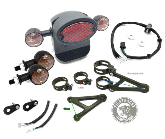 Kit éclairage complet pour Royal Enfield 650 twins