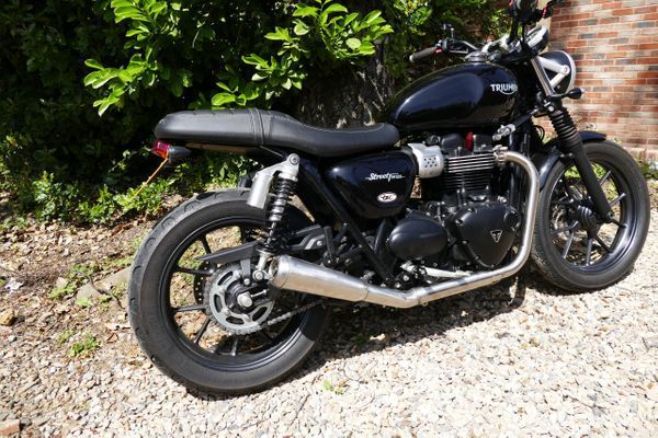 LIGNE D'ÉCHAPPEMENT Rebel 2 en 1 T120 /T100 / Street Twin / Street cup